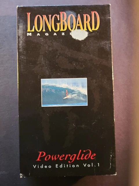 longboard magazine POWERGLIDE video edition vol. vol 1 VHS VIDEOTAPE longboard magazine POWERGLIDE video edition vol. vol 1 VHS VIDEOTAPE
