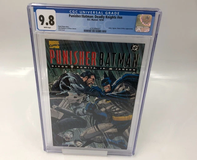 Punisher/Batman: Deadly Knights CGC 9.8 (1994, Marvel/DC) Joker  Jigsaw