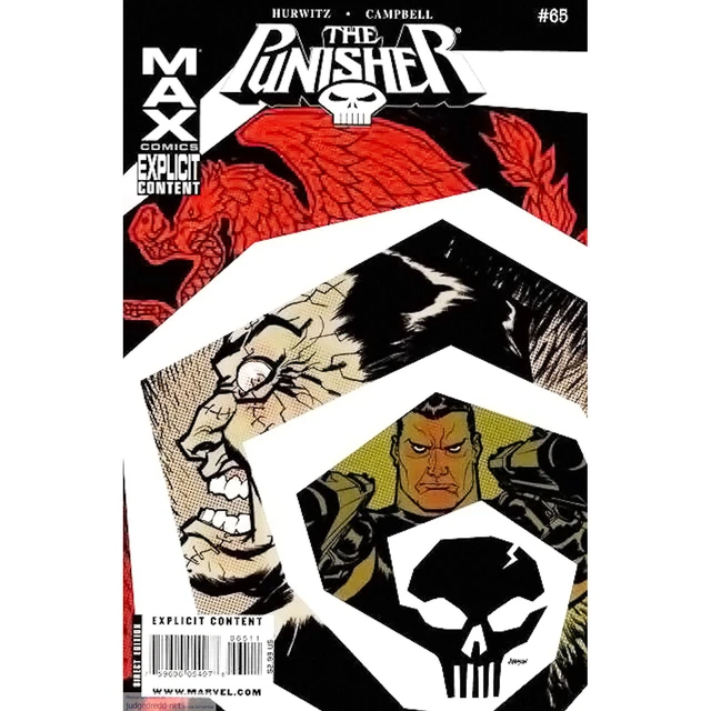 Punisher # 65 Punisher Max 1 Marvel Max Comic Book  VG/VFN 1 2 9 2009 (Lot 3782