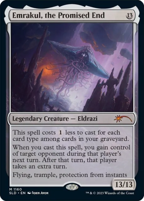 MTG - Emrakul, the Promised End (1160) (SLD) FOIL