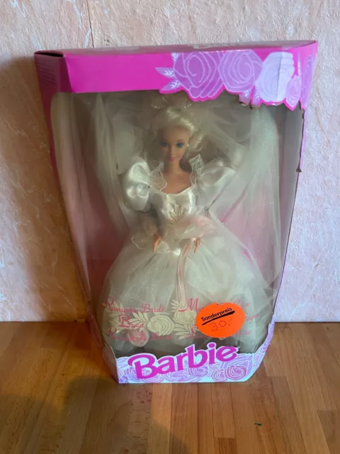 1992 Romantic Bride Barbie Puppe Romantische Braut Mattel  Ovp Neu