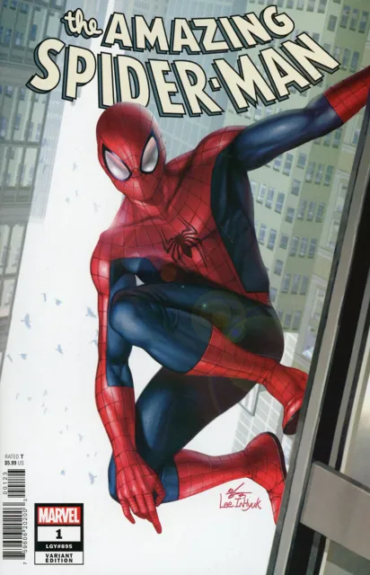 Amazing Spider-Man #1 2022 Unread Inhyuk Lee Variant Cover Marvel Comic Wells