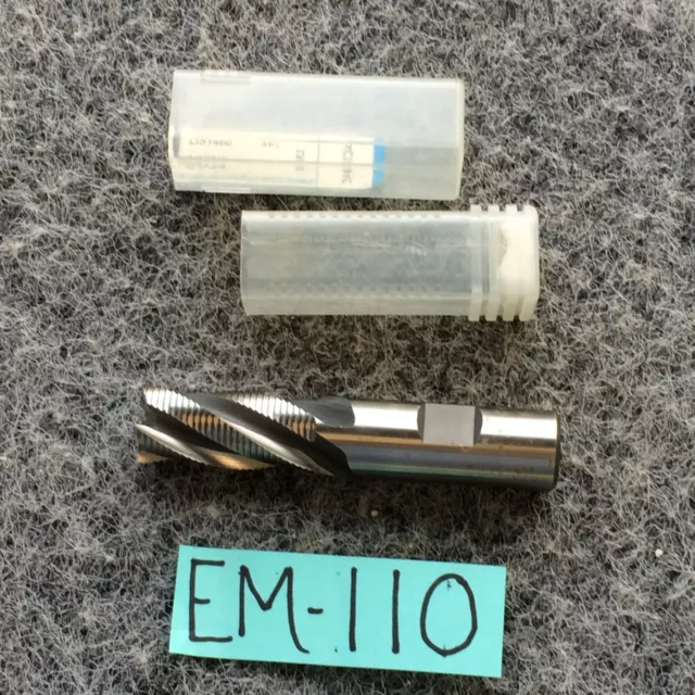 3/4 x 3/4 Roughing End Mill 4FL 4" OSG HSS 46013 1 SPIRAL TWIST DRILL BIT NOS