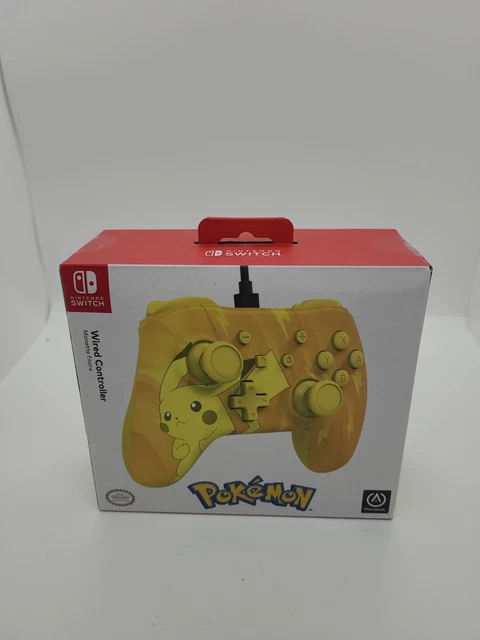 Commande Power A Wired Controller Pokémon Pikachu Nintendo Switch
