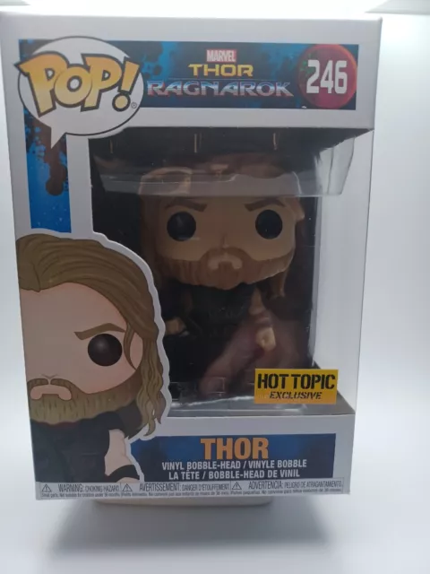 FUNKO POP! Marvel Thor Ragnarok Hot Topic Exclusive Thor w/Surtur's head  #246