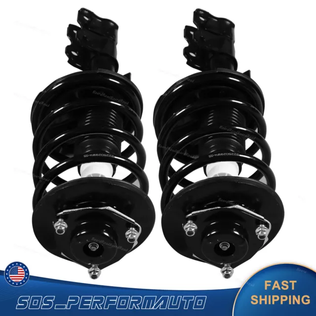 2 Front Struts w/Coil Spring Assembly Fit for 2002-2006 Nissan Altima 2.5L Only