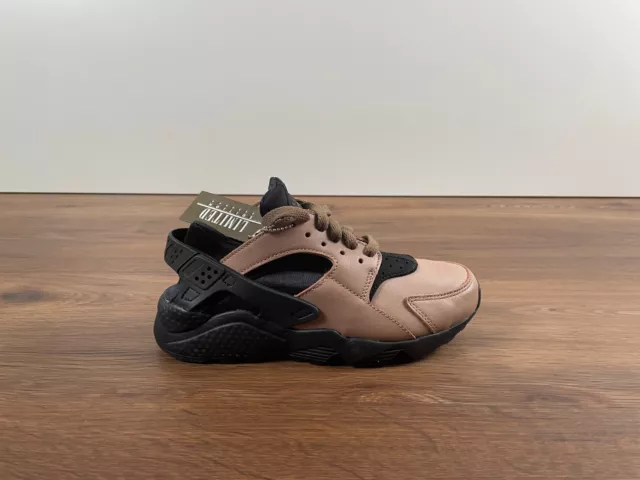 Nike Air Huarache LE marrone taglia 37,5 UK 4 NUOVE DH8143 200