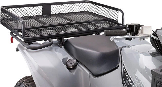MOOSE UNIVERSAL QUAD ATV Rear Utility Mesh Rack Cargo Basket Luggage ...