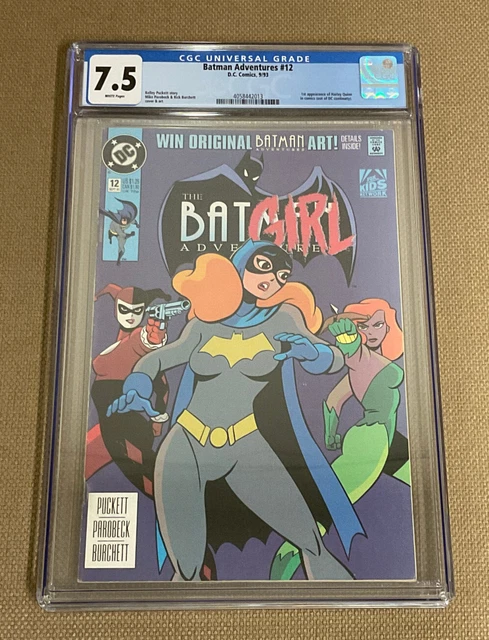 Batman Adventures #12 CGC 7.5 - 1st Appearance Harley Quinn DC 1993 White Pages