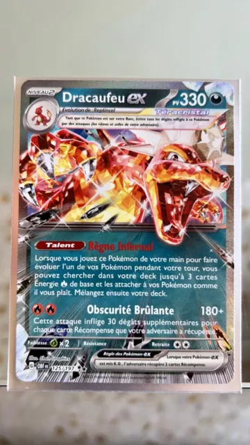 [FR] Pokémon Carte EV03 223/197 Dracaufeu ex SECRETE