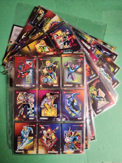 1992 Impel Marvel Universe Trading Card Set Series 3, You Pick & Finish Your Set
