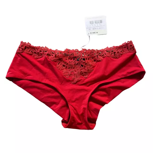 LA PERLA RED Macrame Lace Midi Panty Medium NWT MSRP 264 $190.00 - PicClick