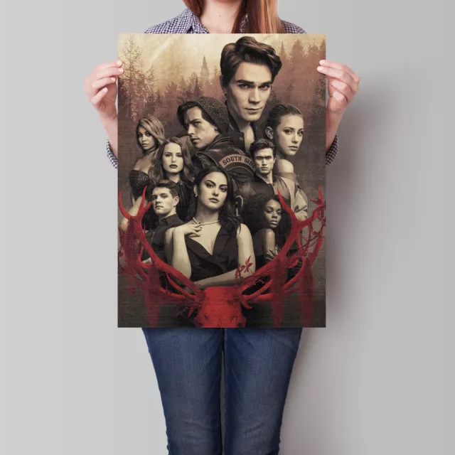 Riverdale Poster 2017 TV Series K.J. Apa Lili Reinhart  (A2)