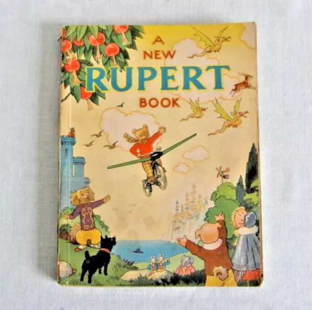 Rupert Annual 1945 Original Edition. Crazy Low Auction Price.