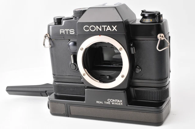 NEAR MINT] CONTAX RTS 35mm SLR Film Camera Body w/ RT Winder From