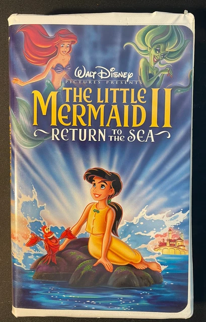 VHS WALT DISNEY Home Video The Little Mermaid II Return to the Sea ...
