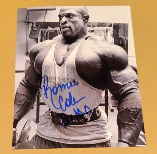 AUTOGRAPHED MR. OLYMPIA Picture –