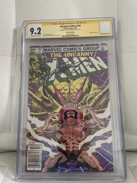 uncanny x-men 162 cgc 9.2 quiosco ss Chris Claremont