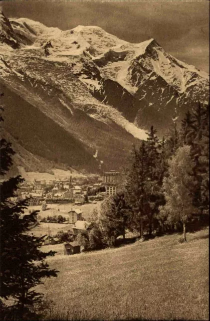 Chamonix Frankreich France Rhône-Alpes AK ~1920/30 Mont Blanc Gipfel Mountains