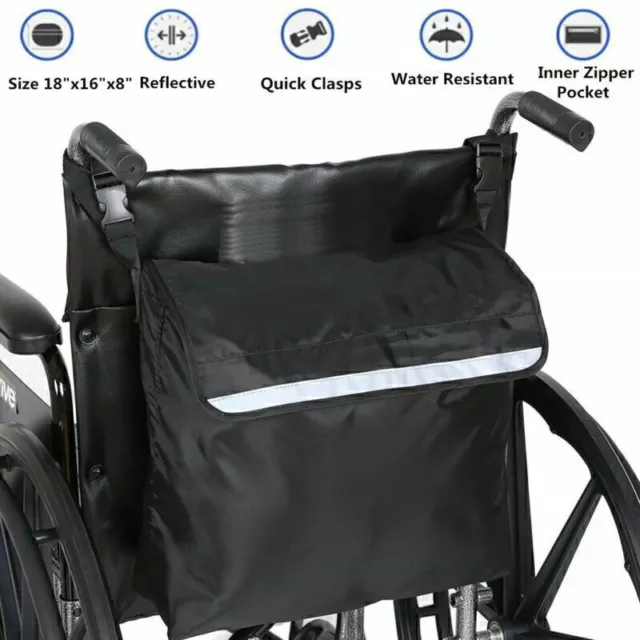 Rollstuhl Tasche Rucksack Einkaufstasche Rollstuhlzubehör Tasche Wheelchair LOVE