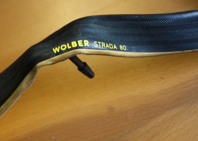 PAIRE DE PNEUS Wolber Soissons France 700*25C Vélo Course Randonneuse