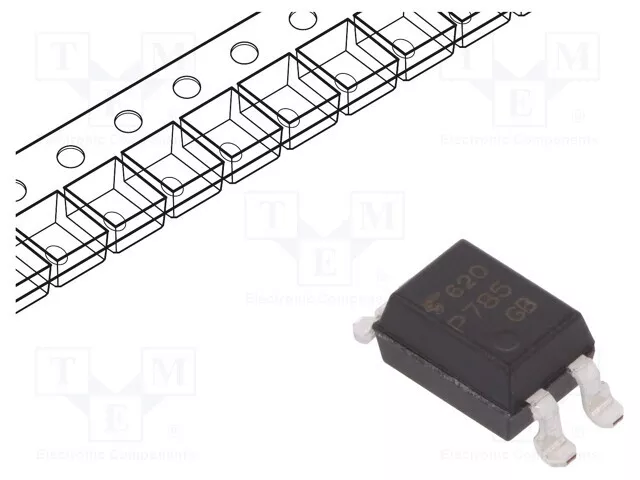 2 pieces, Optocoupler TLP785-GB-TP6.F-C /E2AU