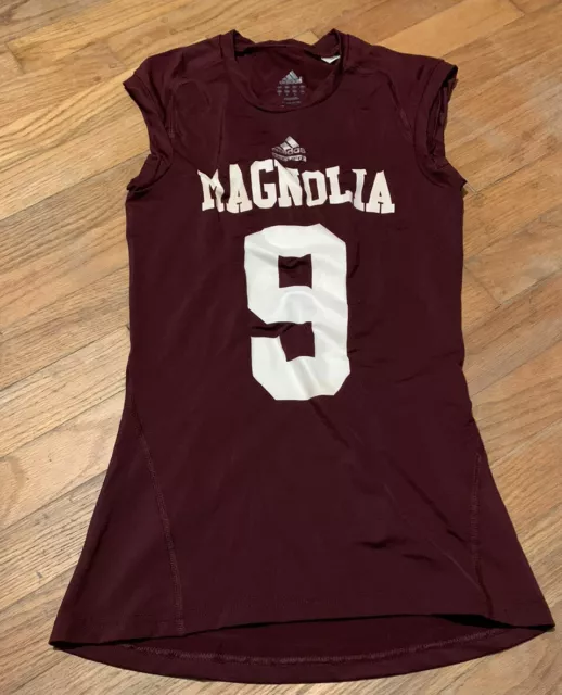 adidas Men’s TECHFIT Magnolia Football Compression Shirt Sz.S NEW #9 CLIMALITE