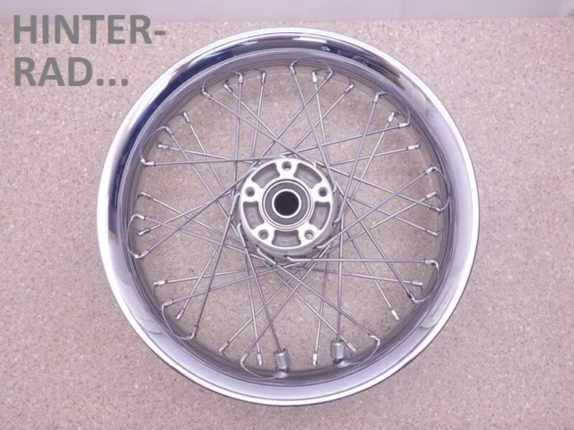 CHROM SPEICHEN Felge Rad Paar Harley Softail Deluxe Heritage wheel rim 16x3.0 3