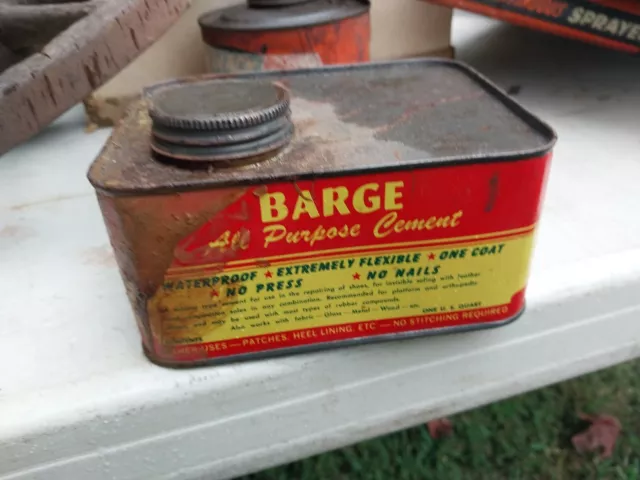 Old Barge All Purpose Cement Tin