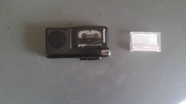 Enregistreur Vocal Panasonic RN-115 MicroCassette - Bon état, Modèle SAGE Apple A1136