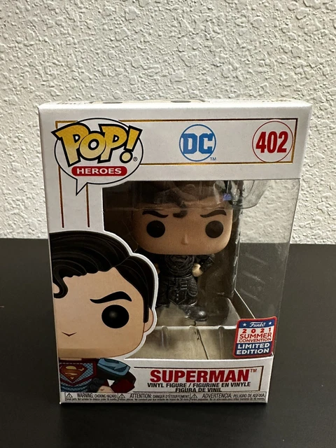Funko POP! Heroes DC Imperial Palace Superman #402 [Metallic, Black Suit] 2021