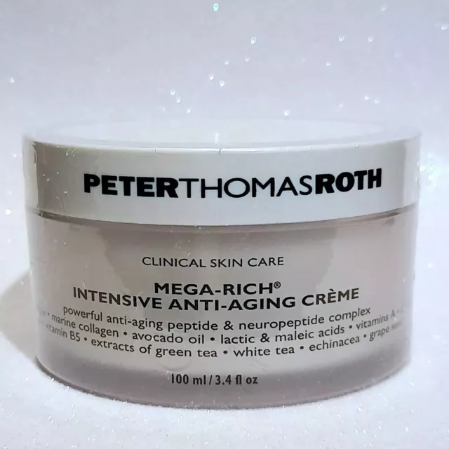 Peter Thomas Roth Mega Rich Intensive Antiaging Cellular Creme Super Size 3.4 Oz