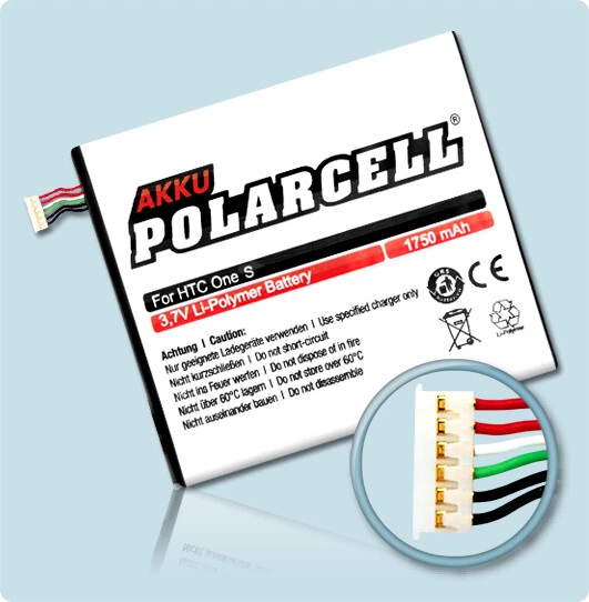 PolarCell HTC 35H00185-01M 35H00185-02M 35h00185-05m BATTERIE RECHARGEABLE