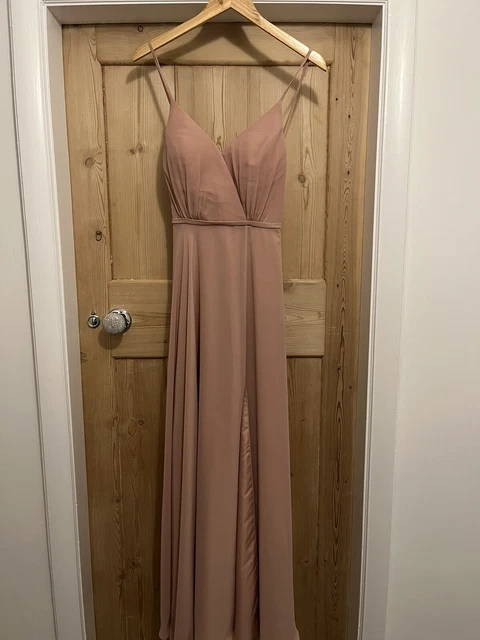 JJS HOUSE BRIDESMAID Prom dress Dusty rose UK 6 BNWT 50.00