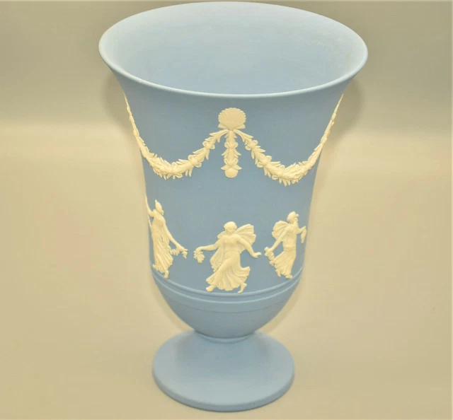 WEDGEWOOD Antique Original Vintage Jasperware Porcelain Urn Tureen Compote Vase