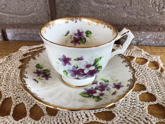 Aynsley Bone China Tea Cup and Saucer