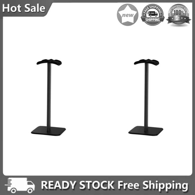 Holder Non-Brief Headset Headphone Stand Hanger for All Headphones (Black)