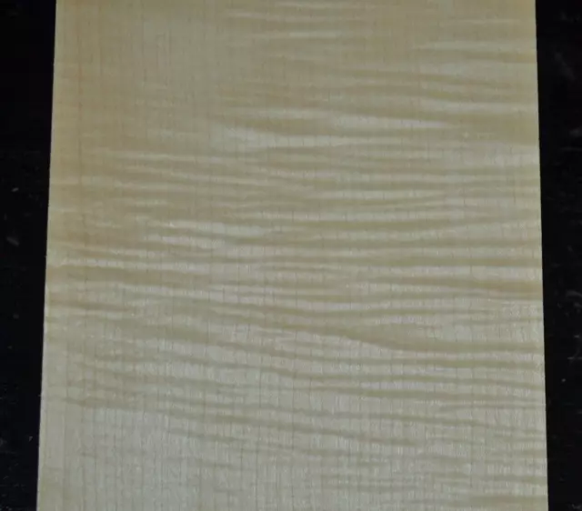 Curly Maple Raw Wood Veneer Sheets  7.5 x 26 inches 1/42nd       4665-87