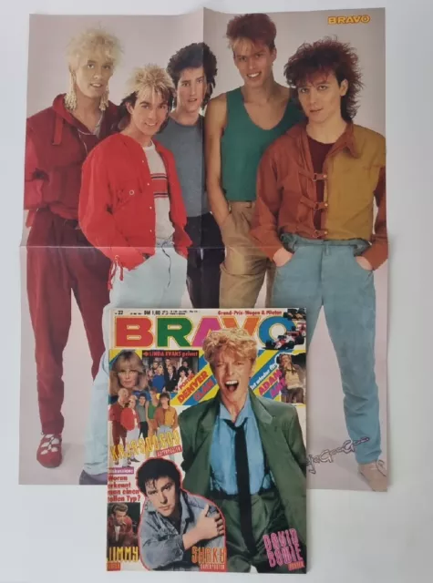 Bravo 22 vom 26.5.1983 David Bowie ~ Komplett mit Kajagoogoo Superposter (D1043)