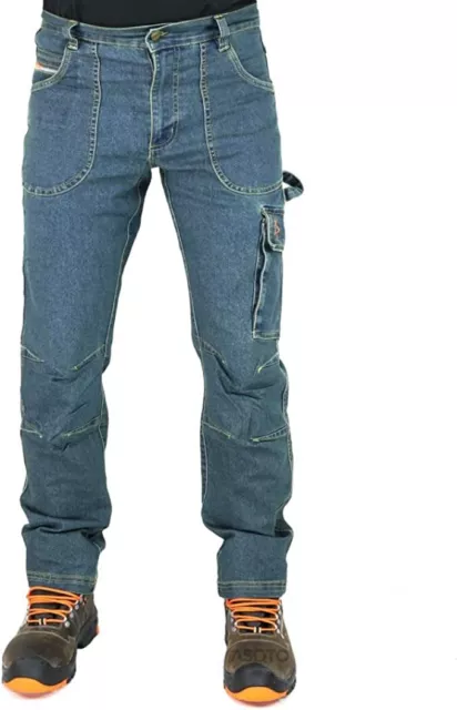 Pantalone da lavoro Jeans modello Touran elasticizzati  - Kapriol