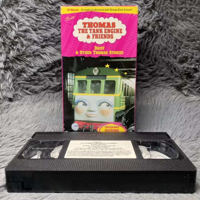 THOMAS THE TANK Engine Daisy And Other Thomas Stories VHS 1991 Animated ...