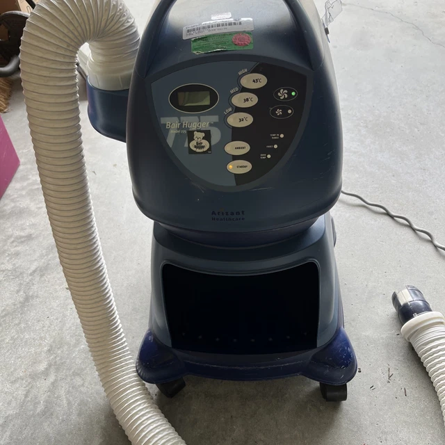 bair hugger 775 warming unit with rolling cart/tested in good working condition
