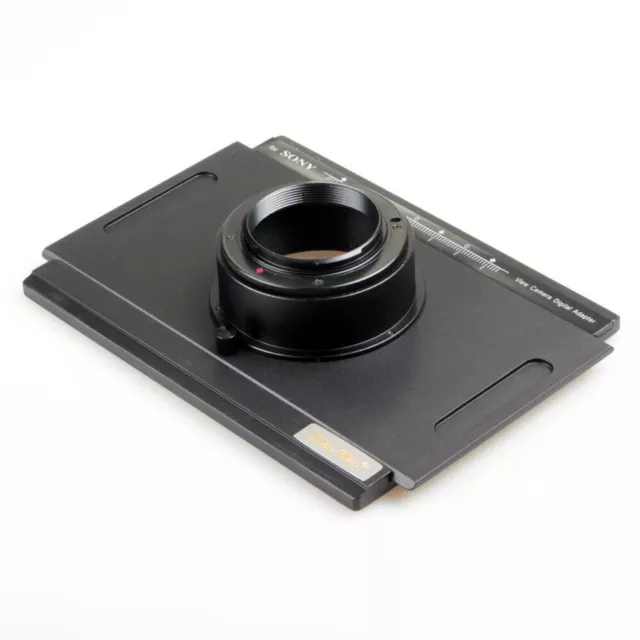 Sony E-Mount AR7 A6000 NEX-5 RX1 Digtal Camera Back Slide Adapter To 4x5 Camera
