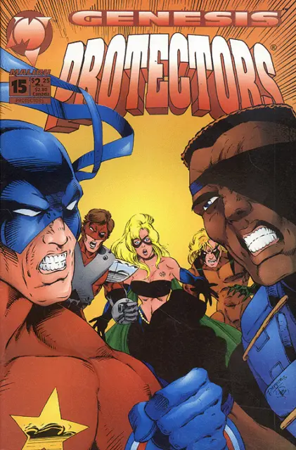 PROTECTORS (MALIBU) (1992 Series) #15 Near Mint Comics Book
