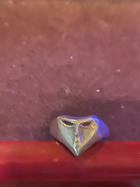 925 sterling silver Mask ring size 8