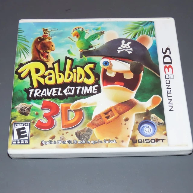 RAVING RABBIDS: TRAVEL in Time 3D Nintendo 3DS - Complete £26.75 ...
