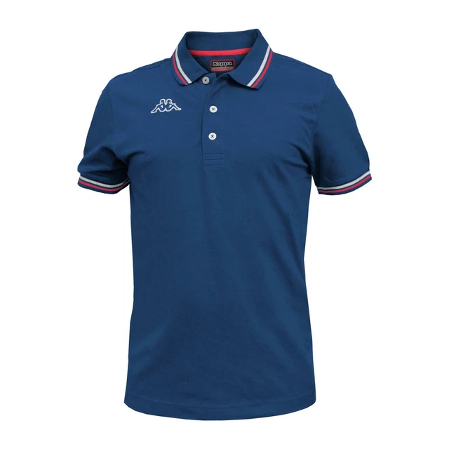 Polo Uomo KAPPA Modello MALTAX 10 Colori Cotone Pique