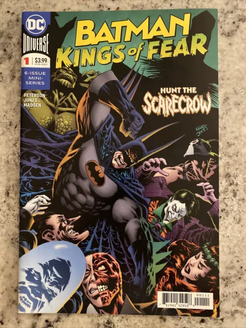 Batman Kings Of Fear 1 Variante Bill Sienkiewicz Neuf Comme Neuf 2018 Joker Poison Ivy Dc