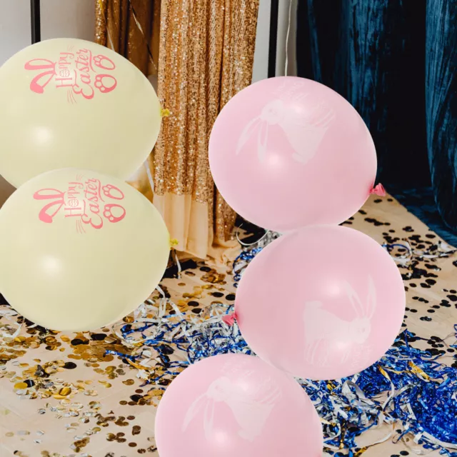 Adornos y globos de fiesta para niños: 20 piezas decoración de vacaciones de Pascua 3