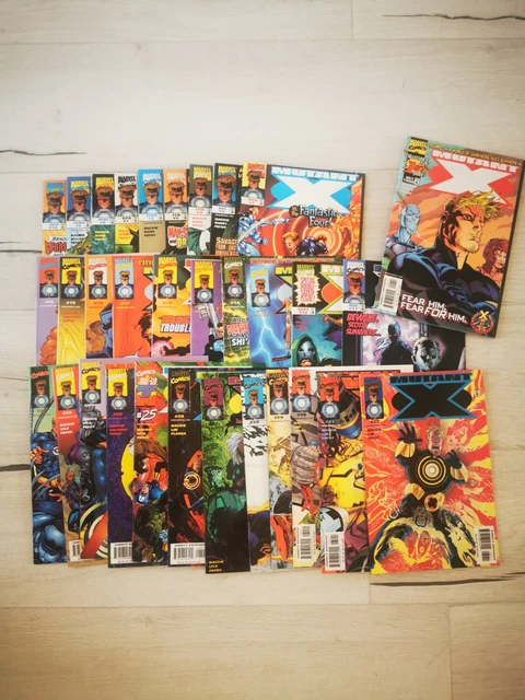 Mutant X #1-32 + Annuals #1 Marvel Comics Howard Mackie 1998 Complete Series.
